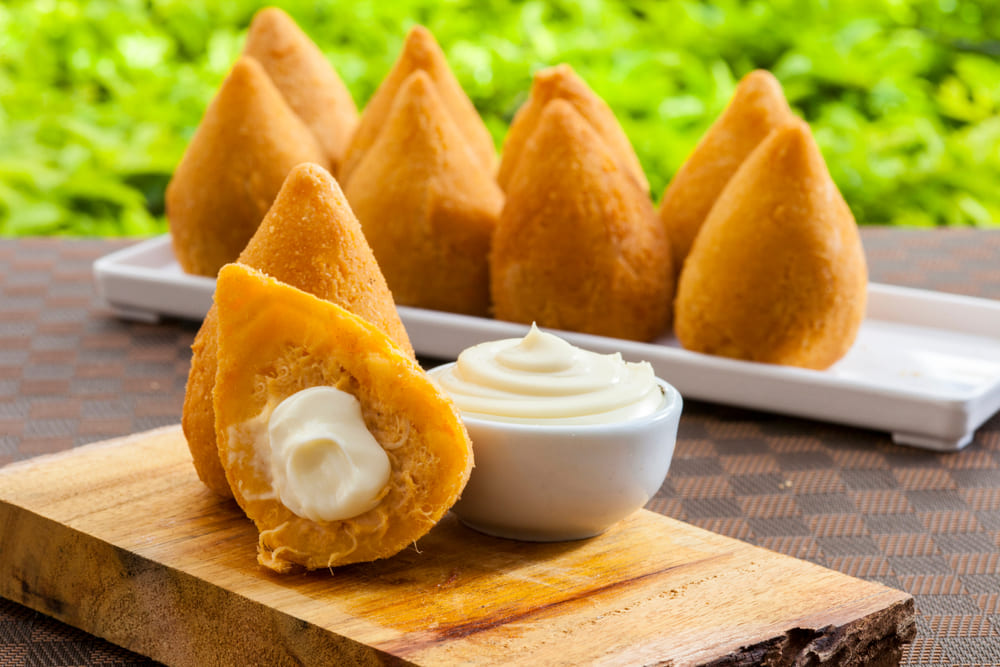 Coxinha com Requeijão