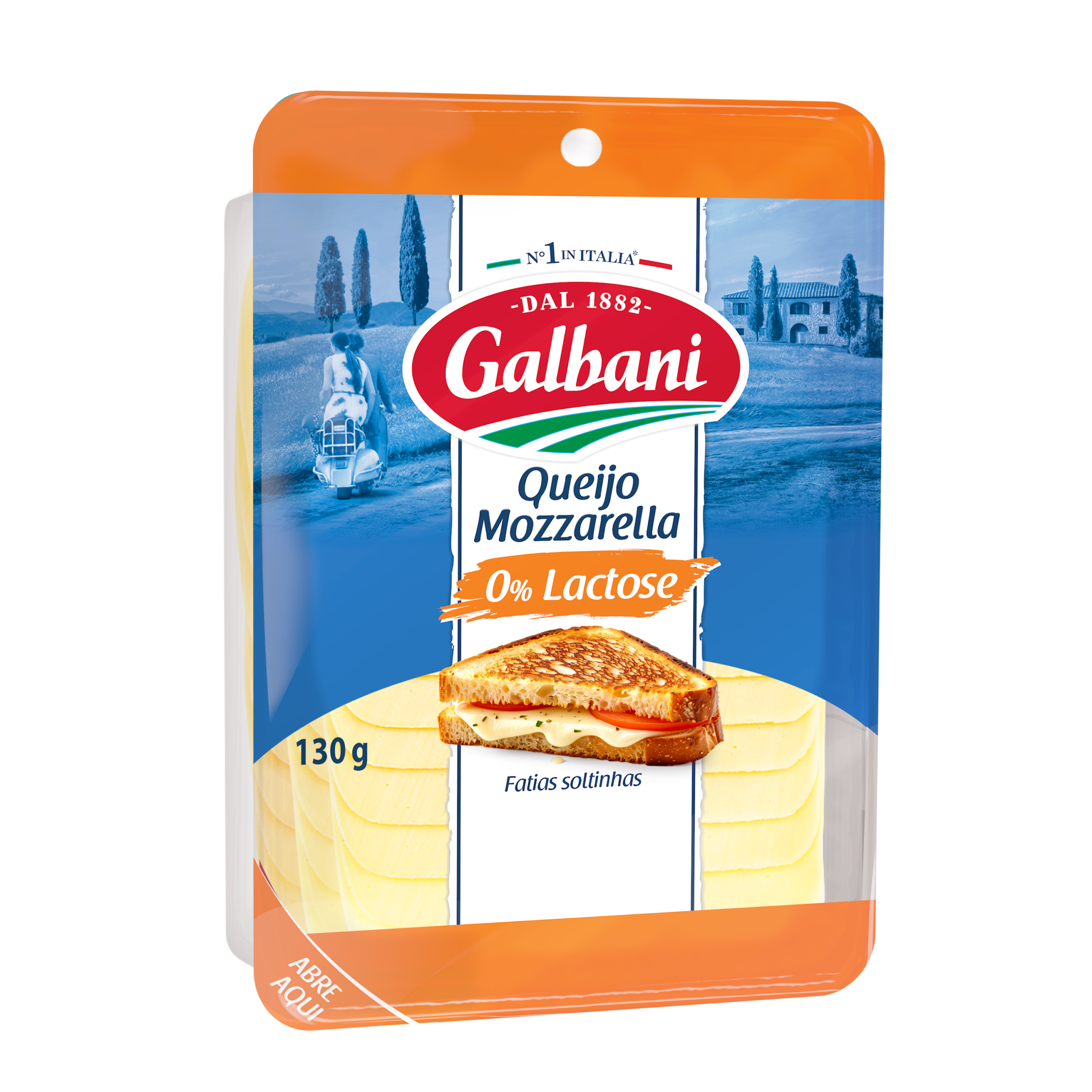 Queijo Mozzarella Zero Lactose
