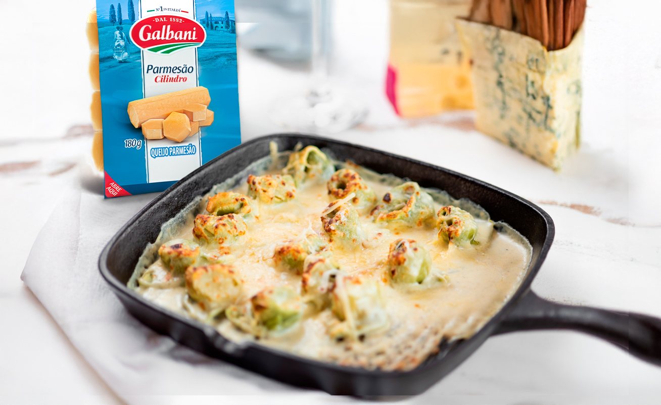 Capeletti de queijo